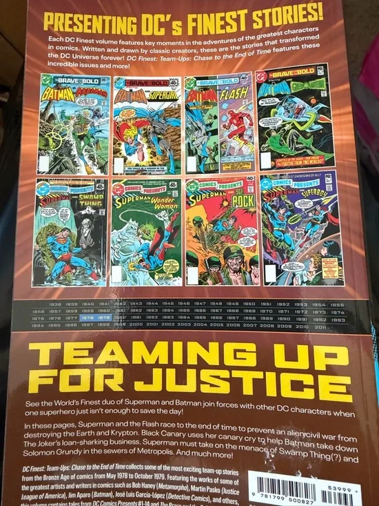 DC Comics Team-Ups Graphic Novel - Blue, Red, Yellow Cover - Picture 4 of 4